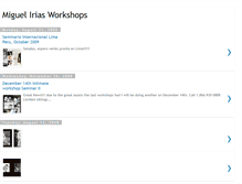 Tablet Screenshot of iriasworkshop.blogspot.com