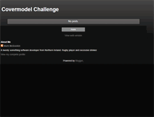 Tablet Screenshot of covermodelchallenge.blogspot.com