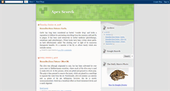 Desktop Screenshot of apexsearch.blogspot.com