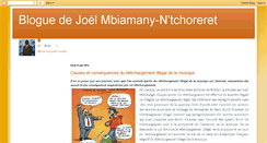 Desktop Screenshot of joelmbiamany-ntchoreret.blogspot.com