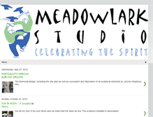 Tablet Screenshot of meadowlarkstudio.blogspot.com