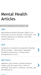 Mobile Screenshot of mentalhealtharticles.blogspot.com