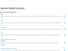 Tablet Screenshot of mentalhealtharticles.blogspot.com