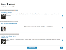 Tablet Screenshot of edgarducasse.blogspot.com