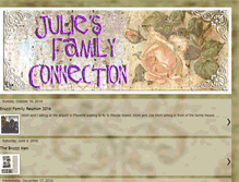 Tablet Screenshot of juliesfamilyconnection.blogspot.com