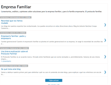 Tablet Screenshot of empresariofamiliar.blogspot.com