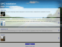 Tablet Screenshot of dpc-installation-92.blogspot.com