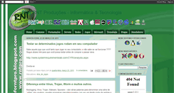 Desktop Screenshot of inforntpro.blogspot.com