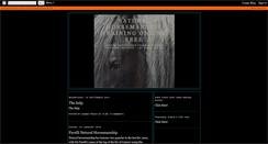 Desktop Screenshot of naturalhorsemanshiptraining.blogspot.com