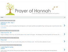 Tablet Screenshot of prayerofhannah.blogspot.com