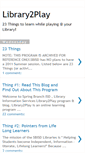 Mobile Screenshot of library2play.blogspot.com