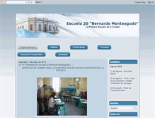 Tablet Screenshot of escuela20villaelisa.blogspot.com