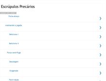 Tablet Screenshot of escrupulosprecarios.blogspot.com