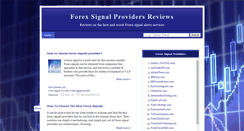 Desktop Screenshot of forexsignalprovidersreviews.blogspot.com