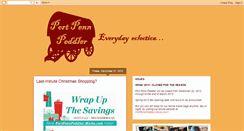 Desktop Screenshot of portpennpeddler.blogspot.com