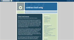 Desktop Screenshot of contractbud.blogspot.com