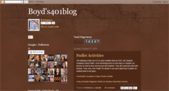 Desktop Screenshot of boyds401blog.blogspot.com