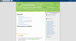 Desktop Screenshot of computosimple.blogspot.com