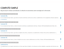 Tablet Screenshot of computosimple.blogspot.com