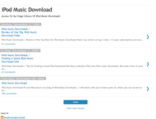 Tablet Screenshot of ipod--music-download.blogspot.com
