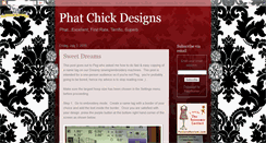 Desktop Screenshot of phatchickdesigns.blogspot.com