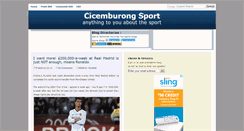 Desktop Screenshot of cicemburong-sport.blogspot.com