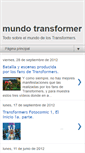Mobile Screenshot of mundotransformable.blogspot.com