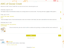 Tablet Screenshot of amcgoose.blogspot.com