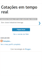 Mobile Screenshot of cotacoesemtemporeal.blogspot.com