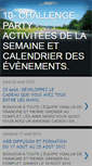 Mobile Screenshot of challengepartyetcalendrier.blogspot.com