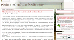 Desktop Screenshot of direitobemlegal.blogspot.com