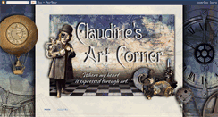 Desktop Screenshot of claudinesartcorner.blogspot.com