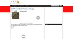 Desktop Screenshot of dendendi.blogspot.com