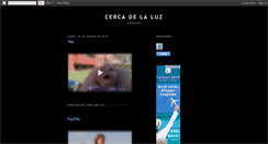 Desktop Screenshot of cercadelaluz.blogspot.com