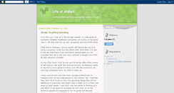 Desktop Screenshot of ahbert-life.blogspot.com