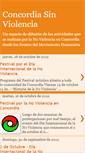 Mobile Screenshot of concordiasinviolencia.blogspot.com