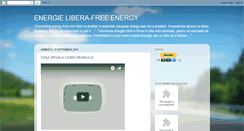 Desktop Screenshot of energielibera-freeenergy.blogspot.com