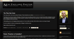 Desktop Screenshot of newenglandpastor.blogspot.com
