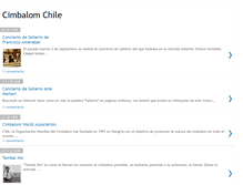 Tablet Screenshot of cimbalomchile.blogspot.com