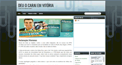 Desktop Screenshot of deuocaraiemvitoria.blogspot.com