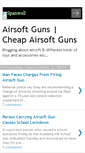 Mobile Screenshot of airsoft-gun.blogspot.com