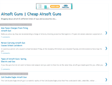 Tablet Screenshot of airsoft-gun.blogspot.com