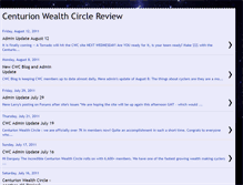 Tablet Screenshot of centurionwealthcirclereview.blogspot.com