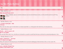 Tablet Screenshot of bubspinkbubble.blogspot.com