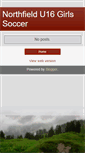Mobile Screenshot of northfieldsoccer.blogspot.com