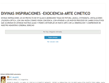 Tablet Screenshot of divinasinspiracionesartearteenmovimie.blogspot.com