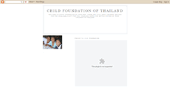 Desktop Screenshot of child-foundation.blogspot.com