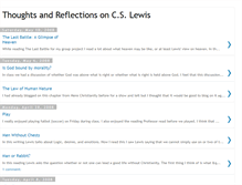 Tablet Screenshot of cslewis08.blogspot.com