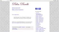 Desktop Screenshot of palinpundit.blogspot.com