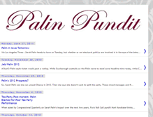 Tablet Screenshot of palinpundit.blogspot.com